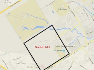 I-12/1 30×60 civic centre road plot available for sale