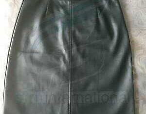 Ladies leather skirt