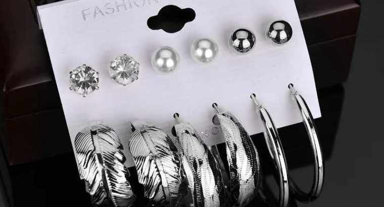 6 pieces Ear rings set