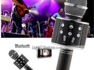 wireless Microphone Bluetooth USB Karaoke Mic Portable WS 858