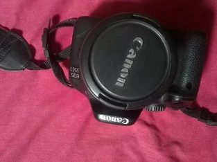 Canon 550D with two lenses